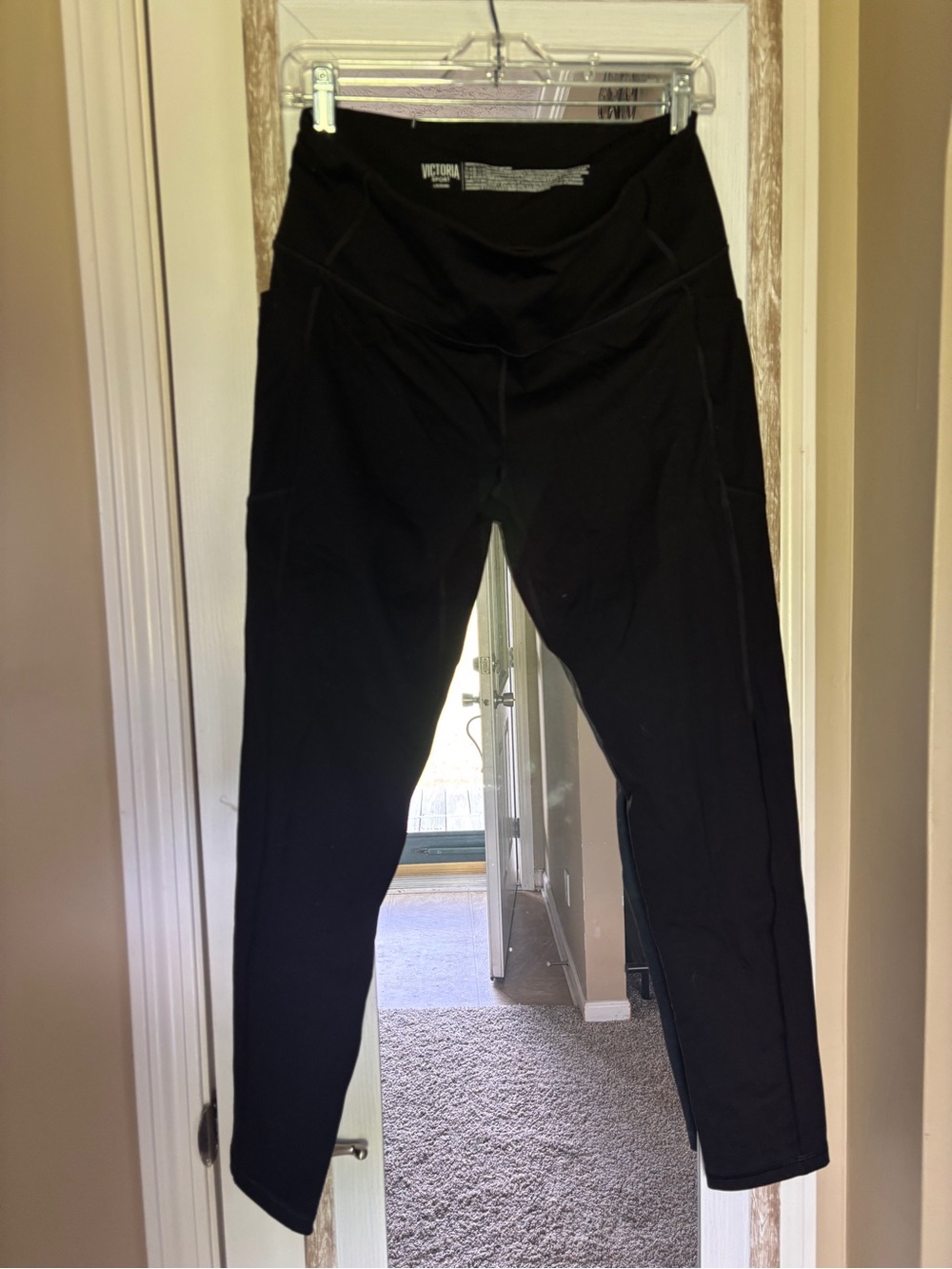 Victoria Sport Black High-Waist Leggings